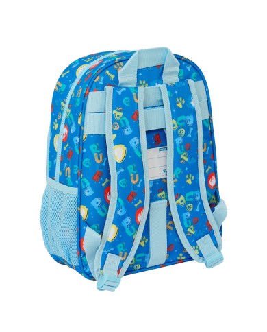 Zaino Scuola The Paw Patrol Pups rule Azzurro 26 x 34 x 11 cm Zaino Scuola The Paw Patrol Pups rule Azzurro 26 x 34 x 11 cm