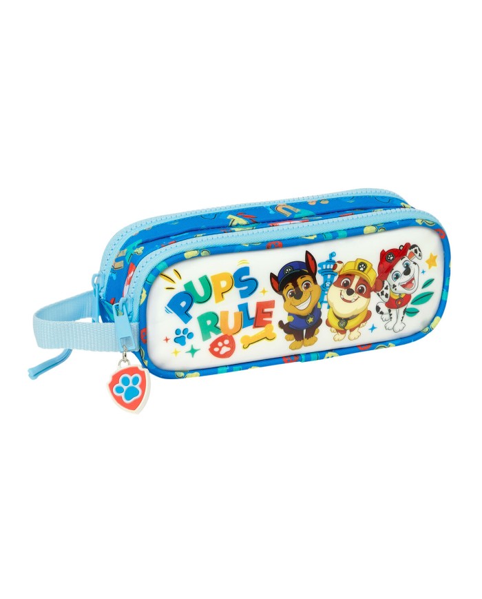 Portaoggetti Doppio The Paw Patrol Pups rule Azzurro 21 x 8 x 6 cm Portaoggetti Doppio The Paw Patrol Pups rule Azzurro 21 x 8 x 6 cm