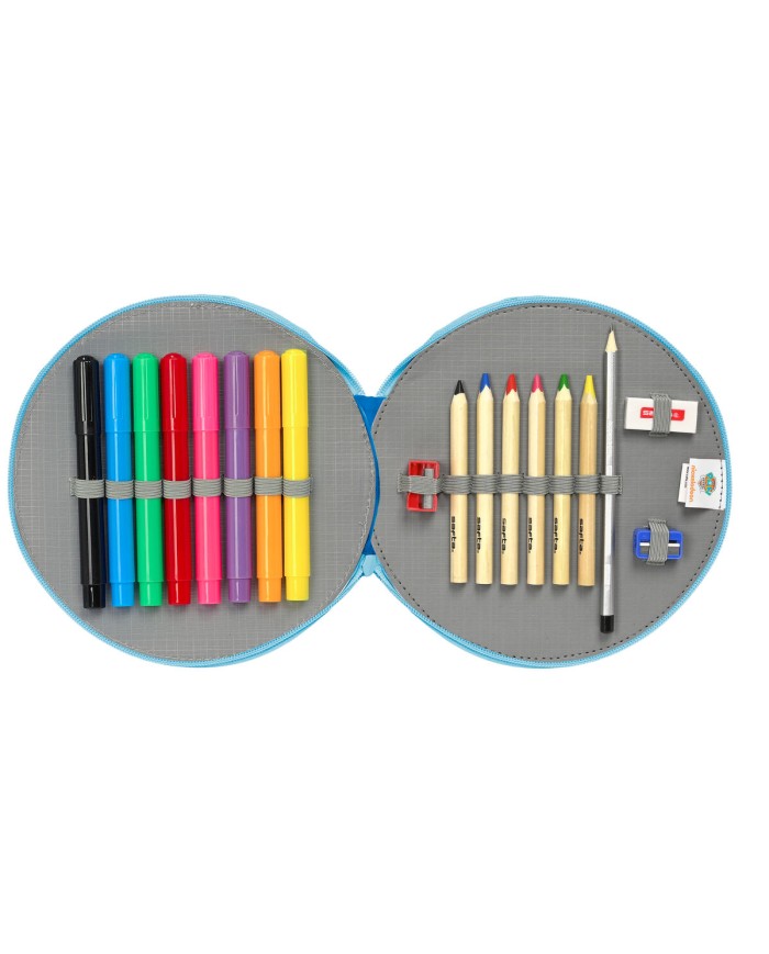 Astuccio The Paw Patrol Pups rule Azzurro 18 Pezzi Astuccio The Paw Patrol Pups rule Azzurro 18 Pezzi