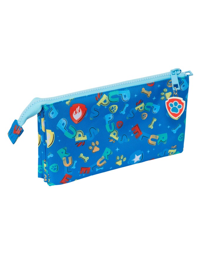 Portaoggetti Triplo The Paw Patrol Pups rule Azzurro 22 x 12 x 3 cm Portaoggetti Triplo The Paw Patrol Pups rule Azzurro 22 x 12 x 3 cm