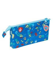 Portaoggetti Triplo The Paw Patrol Pups rule Azzurro 22 x 12 x 3 cm Portaoggetti Triplo The Paw Patrol Pups rule Azzurro 22 x 12 x 3 cm