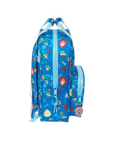 Zaino Scuola The Paw Patrol Pups rule Azzurro 20 x 28 x 8 cm Zaino Scuola The Paw Patrol Pups rule Azzurro 20 x 28 x 8 cm