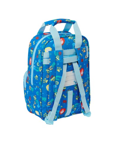 Zaino Scuola The Paw Patrol Pups rule Azzurro 20 x 28 x 8 cm Zaino Scuola The Paw Patrol Pups rule Azzurro 20 x 28 x 8 cm