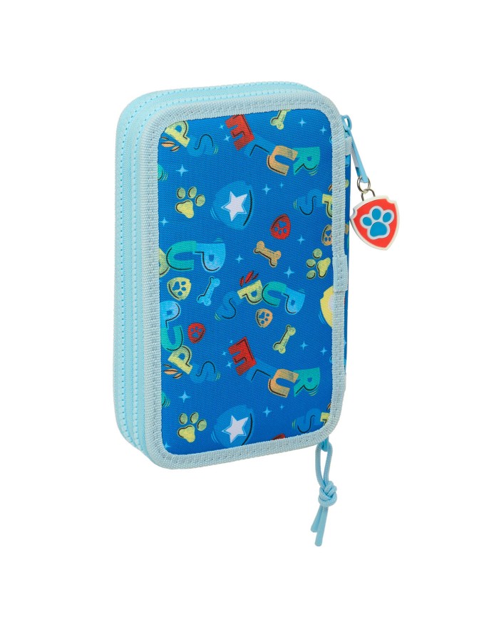 Astuccio Doppio The Paw Patrol Pups rule Azzurro 12.5 x 19.5 x 4 cm 28 Pezzi Astuccio Doppio The Paw Patrol Pups rule Azzurro 12.5 x 19.5 x 4 cm 28 Pezzi