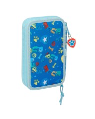 Astuccio Doppio The Paw Patrol Pups rule Azzurro 12.5 x 19.5 x 4 cm 28 Pezzi Astuccio Doppio The Paw Patrol Pups rule Azzurro 12.5 x 19.5 x 4 cm 28 Pezzi