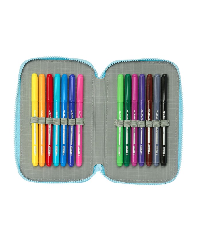 Astuccio Doppio The Paw Patrol Pups rule Azzurro 12.5 x 19.5 x 4 cm 28 Pezzi Astuccio Doppio The Paw Patrol Pups rule Azzurro 12.5 x 19.5 x 4 cm 28 Pezzi