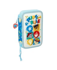 Astuccio Doppio The Paw Patrol Pups rule Azzurro 12.5 x 19.5 x 4 cm 28 Pezzi Astuccio Doppio The Paw Patrol Pups rule Azzurro 12.5 x 19.5 x 4 cm 28 Pezzi