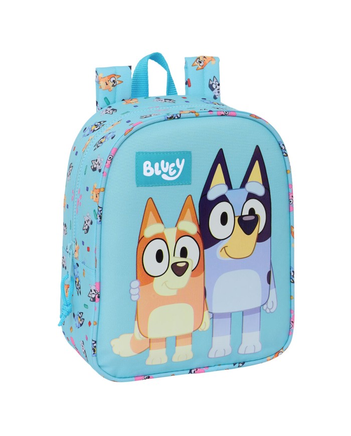 Zaino Scuola Bluey Blu cielo 22 x 27 x 10 cm Zaino Scuola Bluey Blu cielo 22 x 27 x 10 cm