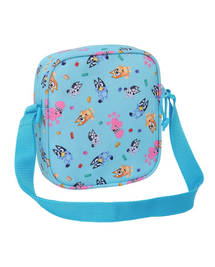 Borsa a Tracolla Bluey Blu cielo 16 x 18 x 4 cm