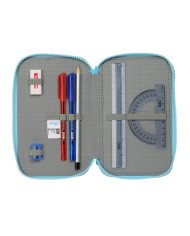 Plumier Triplo Bluey Blu cielo 12,5 x 19,5 x 5,5 cm 36 Pezzi Plumier Triplo Bluey Blu cielo 12,5 x 19,5 x 5,5 cm 36 Pezzi