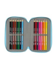 Plumier Triplo Bluey Blu cielo 12,5 x 19,5 x 5,5 cm 36 Pezzi Plumier Triplo Bluey Blu cielo 12,5 x 19,5 x 5,5 cm 36 Pezzi