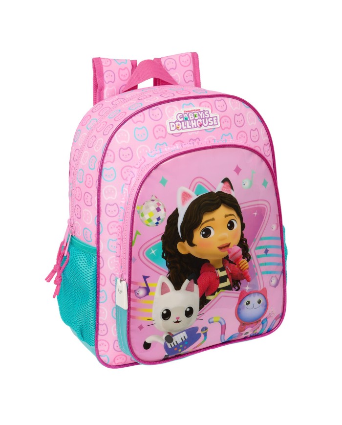 Zaino Scuola Gabby's Dollhouse Party Rosa 26 x 34 x 11 cm Zaino Scuola Gabby's Dollhouse Party Rosa 26 x 34 x 11 cm