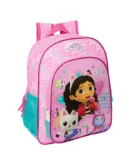 Zaino Scuola Gabby's Dollhouse Party Rosa 22 x 27 x 10 cm Zaino Scuola Gabby's Dollhouse Party Rosa 22 x 27 x 10 cm