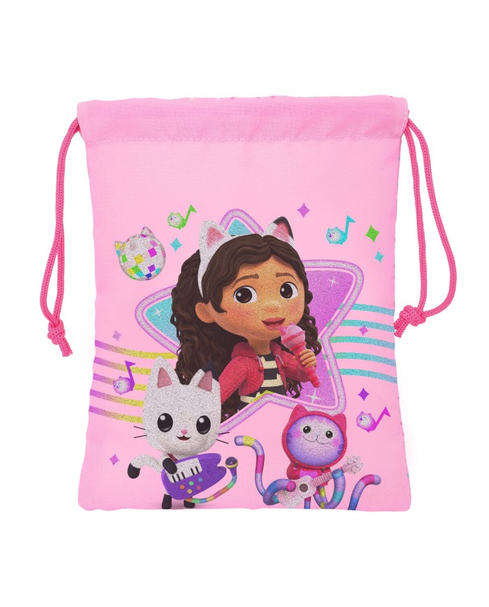 Cestino per la Merenda Gabby's Dollhouse Party Rosa Cestino per la Merenda Gabby's Dollhouse Party Rosa