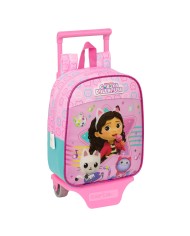 Zaino Scuola Gabby's Dollhouse Party Rosa 22 x 27 x 10 cm Zaino Scuola Gabby's Dollhouse Party Rosa 22 x 27 x 10 cm