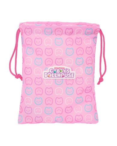Cestino per la Merenda Gabby's Dollhouse Party Rosa