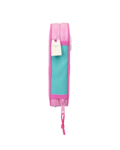 Astuccio Doppio Gabby's Dollhouse Party Rosa 12.5 x 19.5 x 4 cm 28 Pezzi