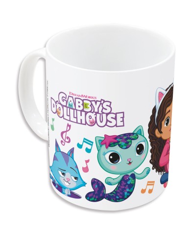 Tazza Mug Gabby's Dollhouse Party Rosa chiaro 350 ml 325 ml Ceramica Pacco Regalo Tazza Mug Gabby's Dollhouse Party Rosa chiaro 350 ml 325 ml Ceramica Pacco Regalo