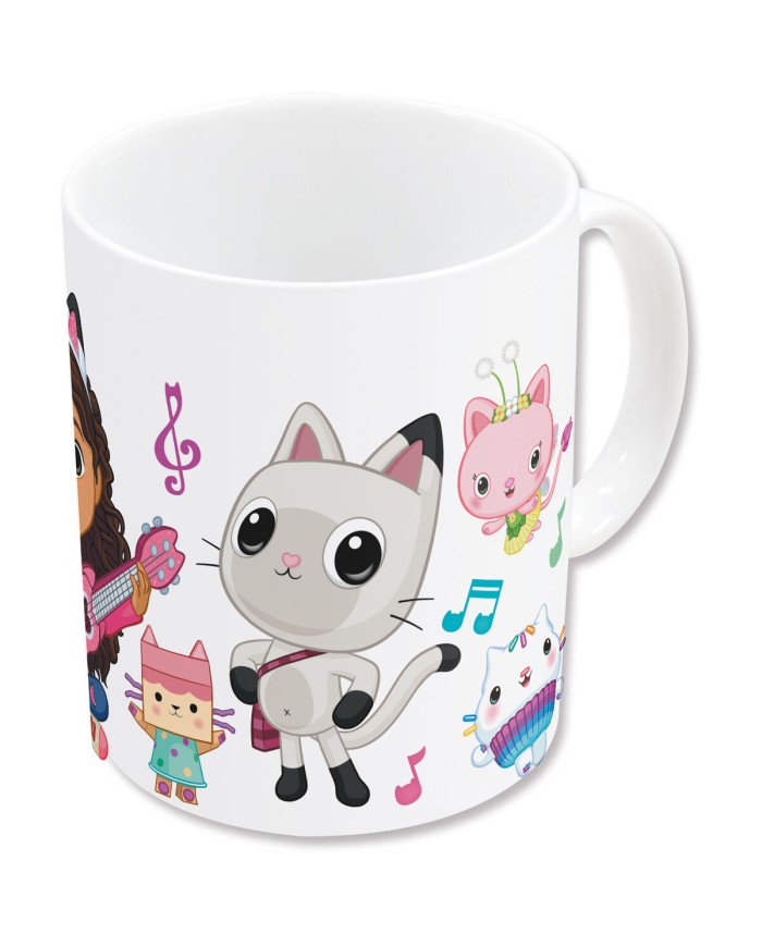 Tazza Mug Gabby's Dollhouse Party Rosa chiaro 350 ml 325 ml Ceramica Pacco Regalo Tazza Mug Gabby's Dollhouse Party Rosa chiaro 350 ml 325 ml Ceramica Pacco Regalo