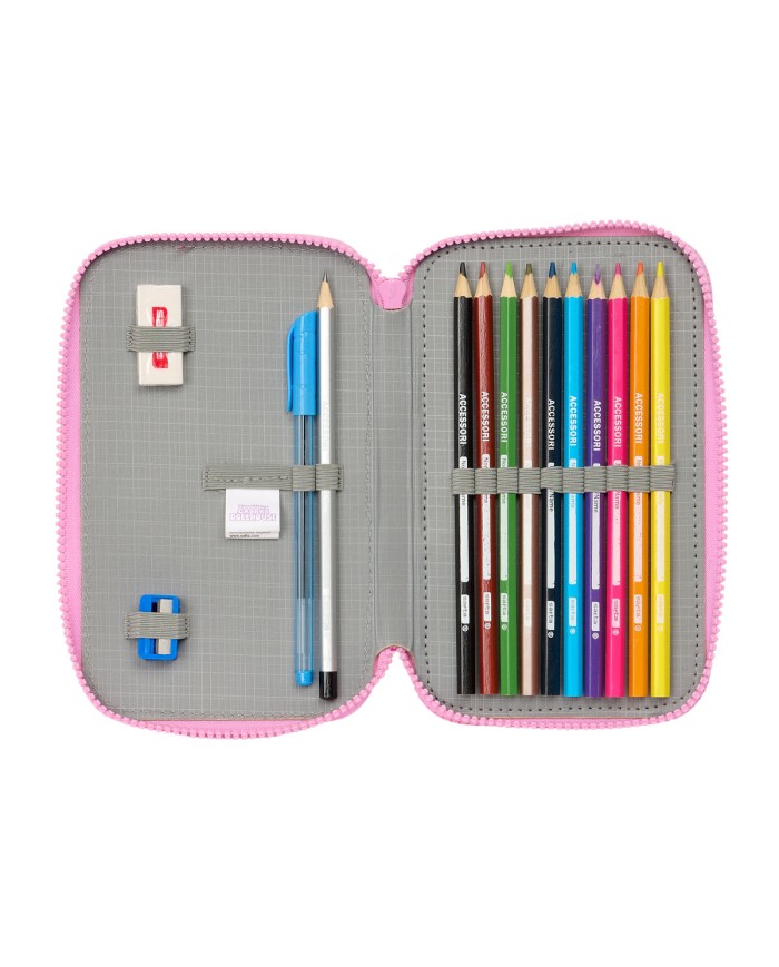 Astuccio Doppio Gabby's Dollhouse Party Rosa 12.5 x 19.5 x 4 cm 28 Pezzi Astuccio Doppio Gabby's Dollhouse Party Rosa 12.5 x 19.5 x 4 cm 28 Pezzi