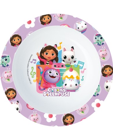 Set di stoviglie per bambini Gabby's Dollhouse Party (5 Pezzi)