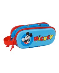 Portaoggetti Doppio Mickey Mouse Clubhouse Azzurro 21 x 8 x 6 cm 3D Portaoggetti Doppio Mickey Mouse Clubhouse Azzurro 21 x 8 x 6 cm 3D
