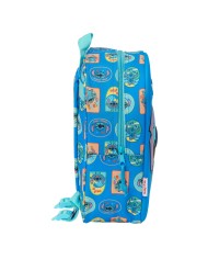 Zaino Scuola Lilo & Stitch Azzurro 22 x 27 x 10 cm 3D