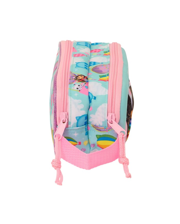 Portaoggetti Doppio Gabby's Dollhouse Rosa Blu cielo 21 x 8 x 6 cm 3D Portaoggetti Doppio Gabby's Dollhouse Rosa Blu cielo 21 x 8 x 6 cm 3D