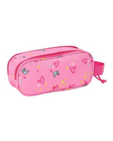 Portaoggetti Doppio Barbie Rosa Fucsia 21 x 8 x 6 cm 3D