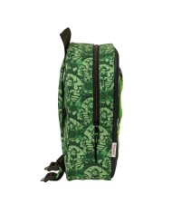 Zaino Scuola Hulk Nero Verde 22 x 27 x 10 cm 3D
