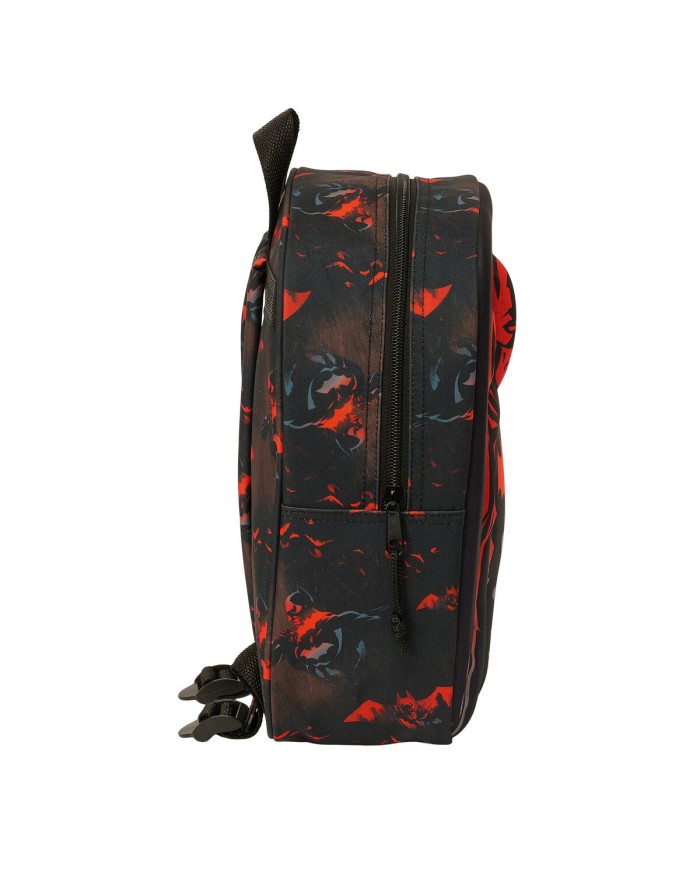 Zaino Scuola Batman Nero 22 x 27 x 10 cm 3D