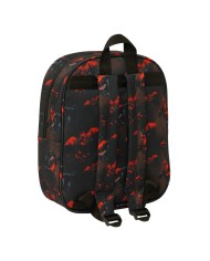 Zaino Scuola Batman Nero 22 x 27 x 10 cm 3D