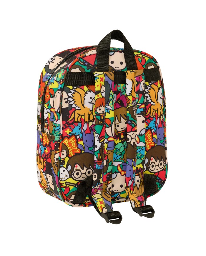 Zaino Scuola Harry Potter Azzurro Multicolore 22 x 27 x 10 cm 3D Zaino Scuola Harry Potter Azzurro Multicolore 22 x 27 x 10 cm 3D