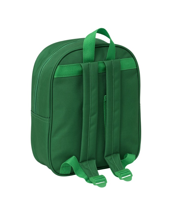 Zaino Scuola Real Betis Balompié Verde 22 x 27 x 10 cm 3D Zaino Scuola Real Betis Balompié Verde 22 x 27 x 10 cm 3D