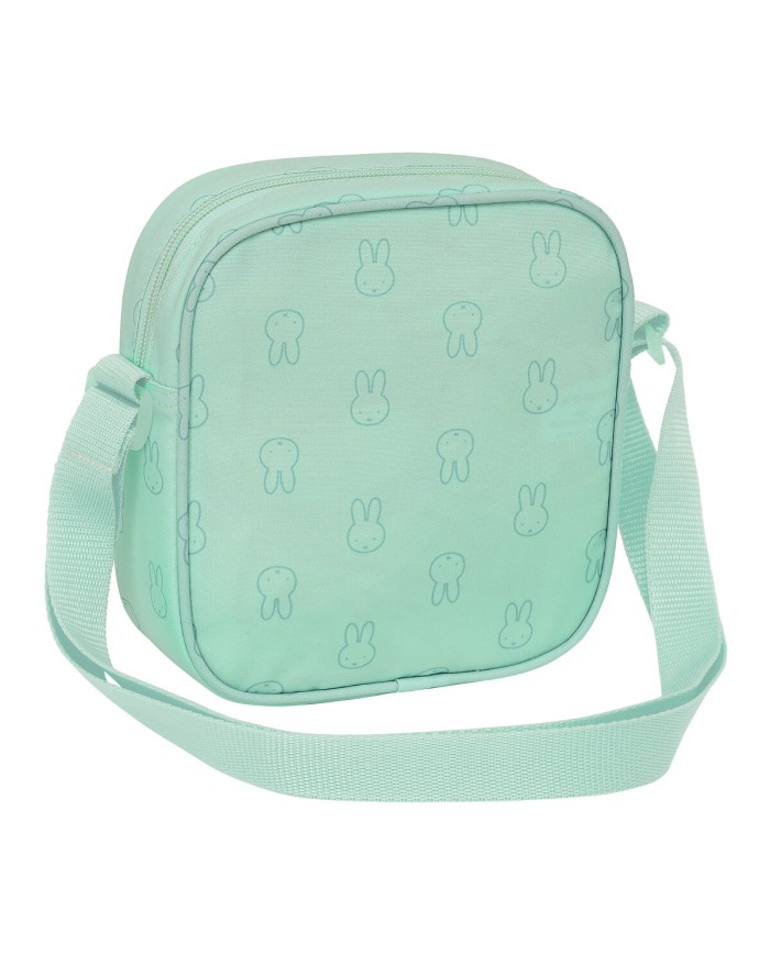 Borsa a Tracolla Miffy Menta Menta 16 x 18 x 4 cm