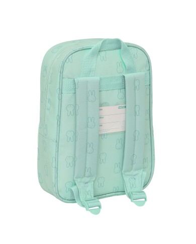 Zaino Scuola Miffy Menta Menta 20 x 28 x 8 cm Zaino Scuola Miffy Menta Menta 20 x 28 x 8 cm