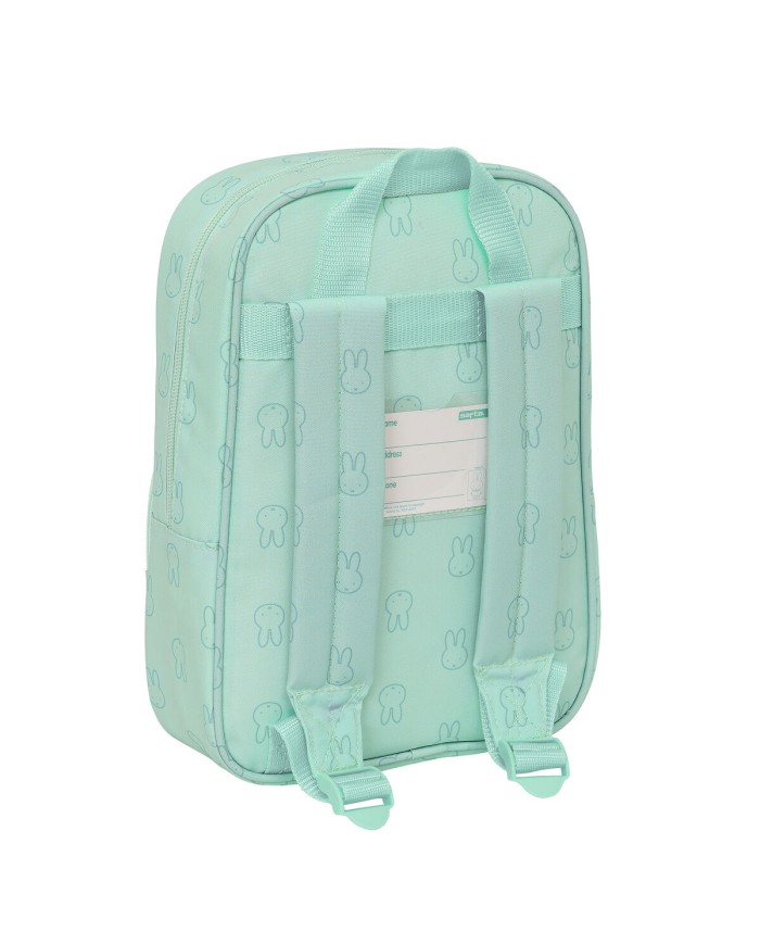 Zaino Scuola Miffy Menta Menta 20 x 28 x 8 cm Zaino Scuola Miffy Menta Menta 20 x 28 x 8 cm