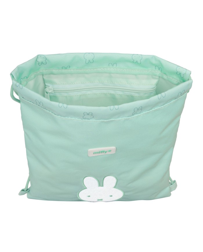 Zainetto con Cordini Miffy Menta Menta 26 x 34 x 1 cm