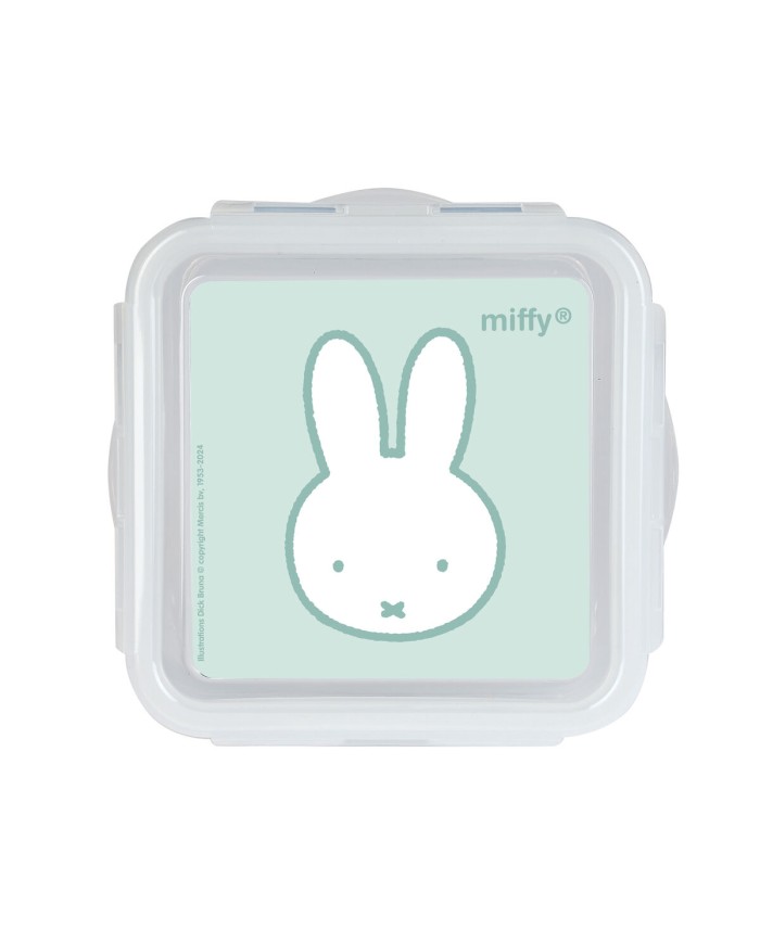 Porta pranzo Miffy Menta Menta 13 x 7.5 x 13 cm