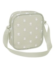 Borsa a Tracolla Miffy Niebla Grigio 16 x 18 x 4 cm