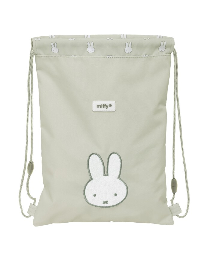 Zainetto con Cordini Miffy Niebla Grigio 26 x 34 x 1 cm