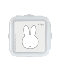 Porta pranzo Miffy Niebla Grigio 13 x 7.5 x 13 cm