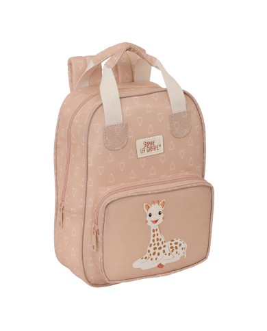 Zaino Scuola Sophie la Girafe Beige 20 x 28 x 8 cm Zaino Scuola Sophie la Girafe Beige 20 x 28 x 8 cm