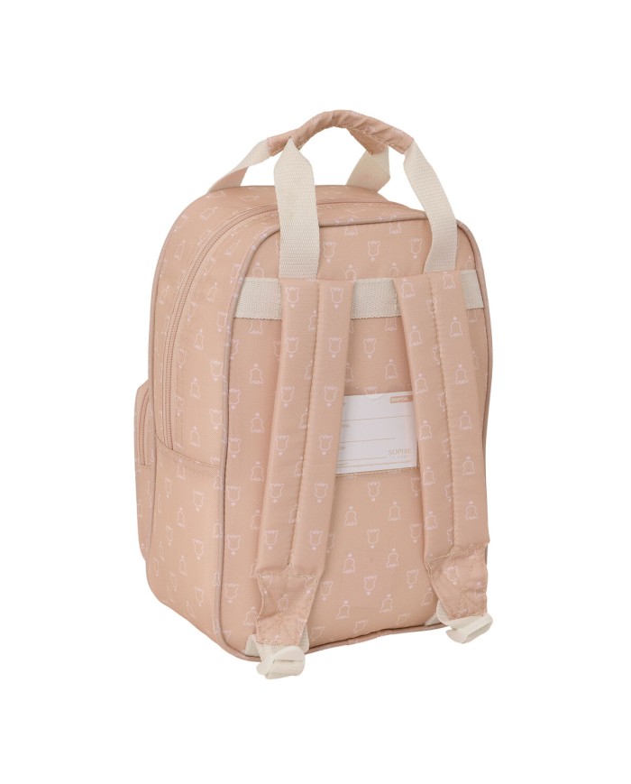 Zaino Scuola Sophie la Girafe Beige 20 x 28 x 8 cm Zaino Scuola Sophie la Girafe Beige 20 x 28 x 8 cm