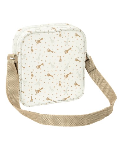 Borsa a Tracolla Sophie la Girafe Beige 16 x 18 x 4 cm Borsa a Tracolla Sophie la Girafe Beige 16 x 18 x 4 cm