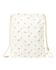 Zainetto con Cordini Sophie la Girafe Beige 26 x 34 x 1 cm Zainetto con Cordini Sophie la Girafe Beige 26 x 34 x 1 cm