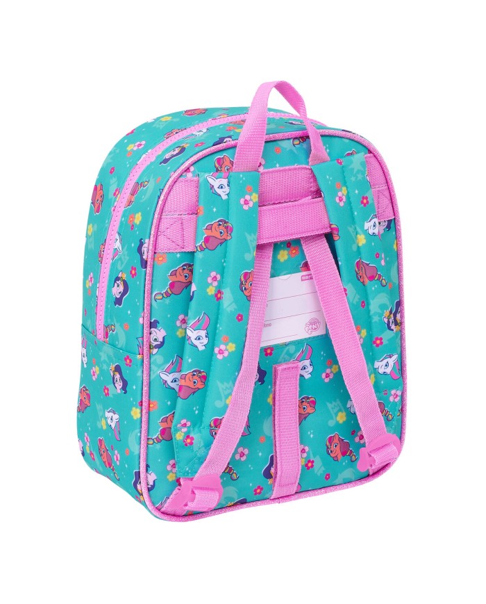 Zaino Scuola My Little Pony Magic Rosa Turchese 22 x 27 x 10 cm Zaino Scuola My Little Pony Magic Rosa Turchese 22 x 27 x 10 cm