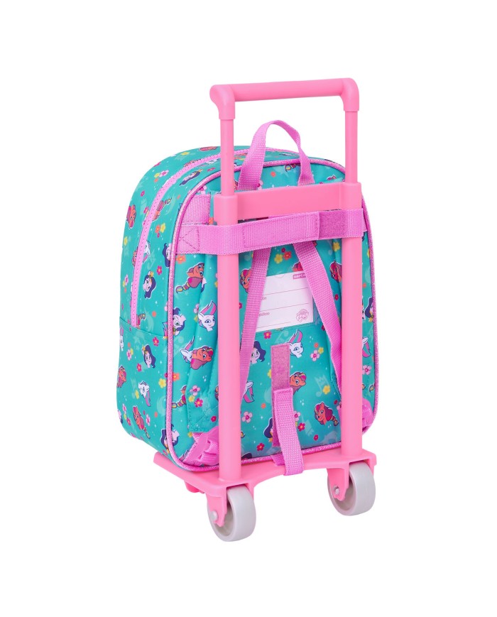 Trolley per la Scuola My Little Pony Magic Rosa Turchese 22 x 27 x 10 cm