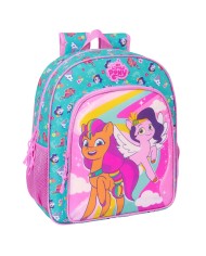 Trolley per la Scuola My Little Pony Magic Rosa Turchese 22 x 27 x 10 cm