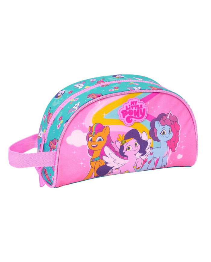 Necessaire da Viaggio My Little Pony Magic Rosa Turchese 26 x 16 x 9 cm